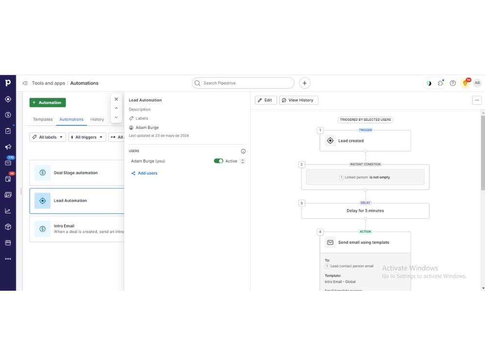 CRM Data & Automation